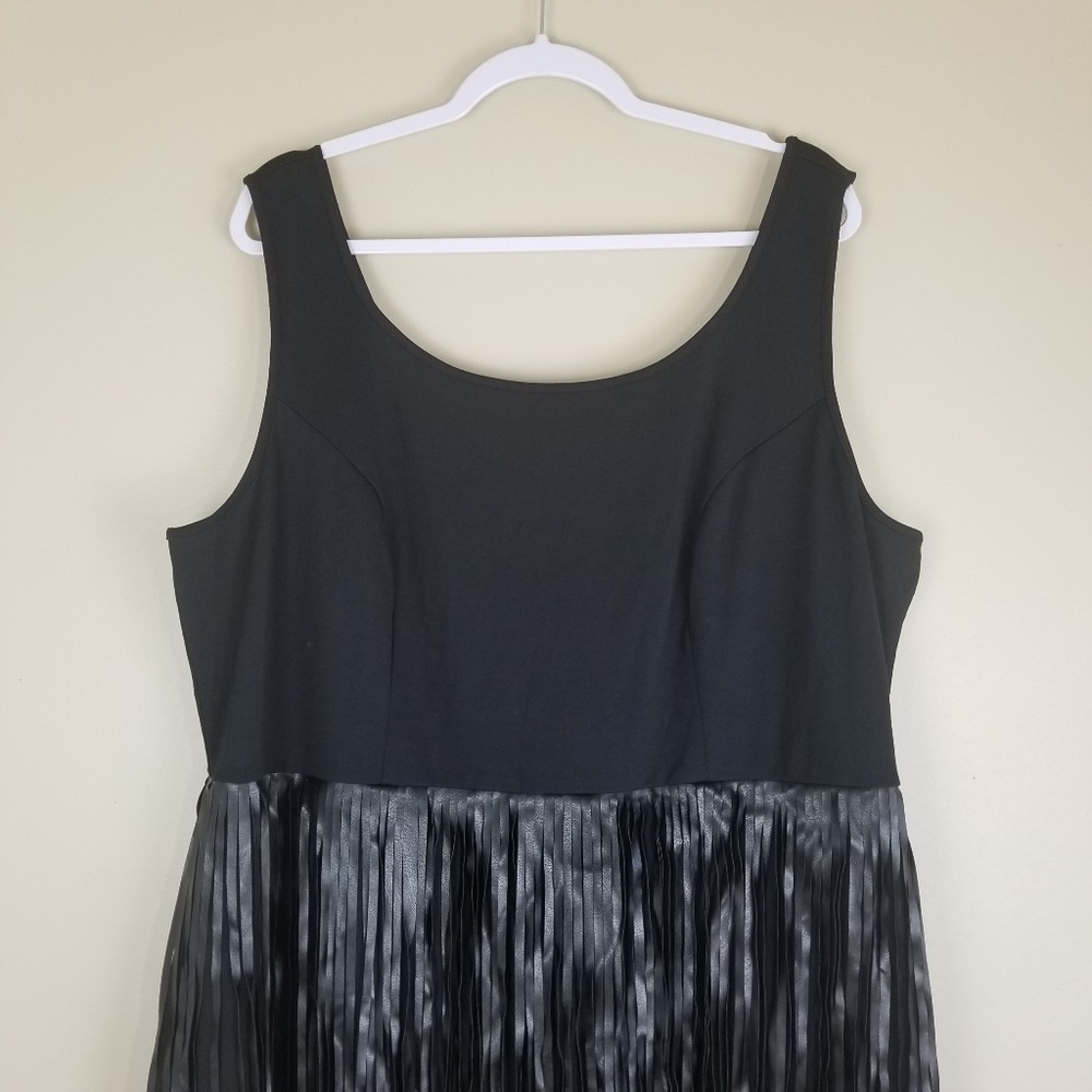 Lane Bryant Fringe Black Dress - Picture 2 of 6